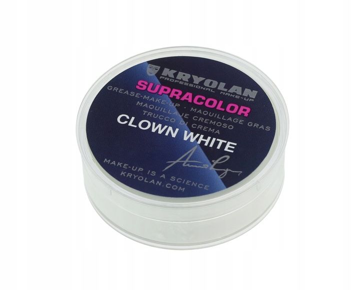 KRYOLAN - SUPRACOLOR CLOWN WHITE Farba do twarzy zdjęcie 3