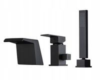 Bateria Wannowa 3 Otworowa QATRO STELLMAN CZARNA