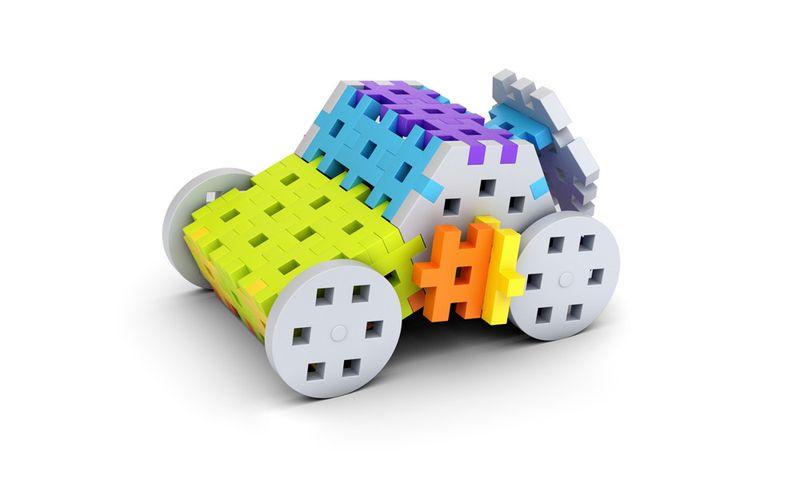 klocki konstrukcyjne Meli Basic Constructor 200 szt. zdjęcie 12