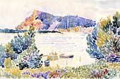 Plakat 30x20cm Cap Nègre, Henri-Edmond Cross Vintage do Salonu