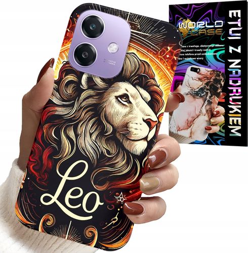 ETUI DO OPPO A60 5G - LEW, ZNAK ZODIAKU ASTRONOMIA, CASE + SZKŁO na Arena.pl