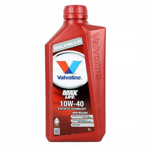 OLEJ VALVOLINE 10W-40 MAXLIFE 1L na Arena.pl