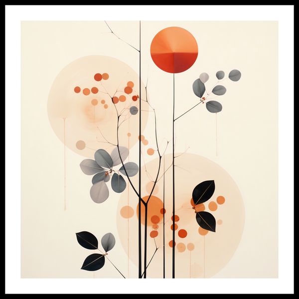 Plakat 50x50cm Jesienna Melodia zdjęcie 3