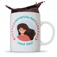 Kubek Prezent Urodzinowy Dla Najlepszej Mamy Z Nadrukiem Ze Zdjęciem