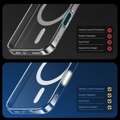 tech-protect flexair hybrid cc magsafe iphone 16 clear na Arena.pl