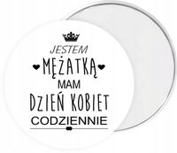 LUSTERECZKO prezent NA DZIEŃN KOBIET dla ŻONY PERSONALIZOWANE dużo worów