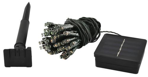 Lampki 40 LED solarne - multicolor na Arena.pl