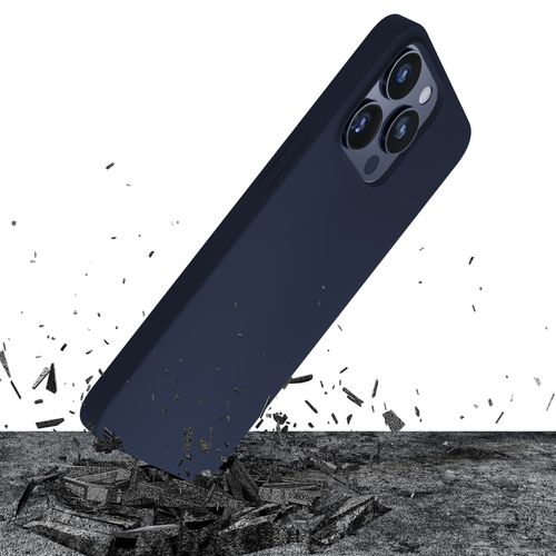 Apple iPhone 15 Pro Max - 3mk Silicone Case Dark Navy na Arena.pl