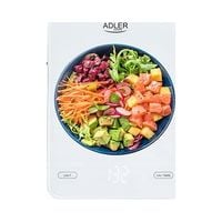 WAGA KUCHENNA DO 10KG USB AKU BIAŁA WAGA ADLER