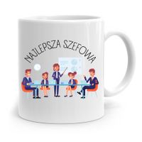 Kubek Prezent Dla Szefowej Najlepsza Szefowa Z Nadrukiem Ze Zdjęciem