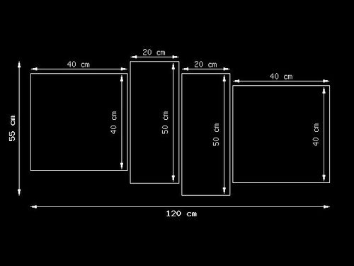 120CM 55 OBRAZ 4 ELEM AFRYKAŃSCY TANCERZE ŚCIENNY na Arena.pl