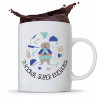 Kubek Prezent Dla Teściowej Super Kucharka Prezent Z Nadrukiem Ze Zdjęciem