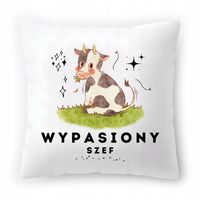 Dla Szefa Poduszka Na Urodziny Na Prezent Z Nadrukiem Ze Zdjęciem