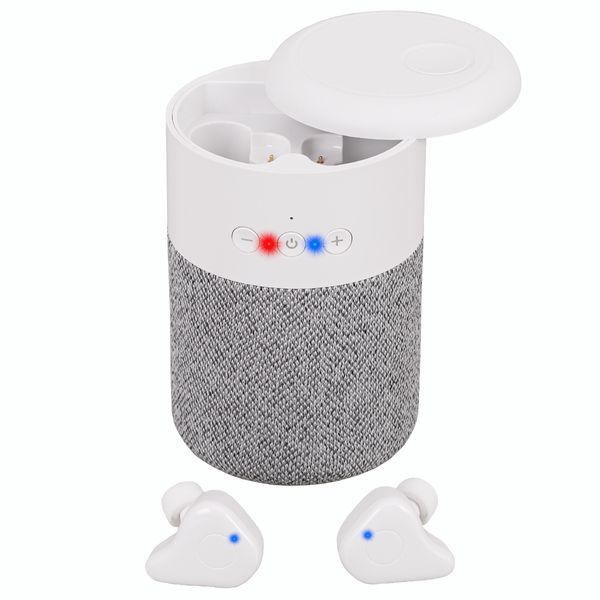 Głośnik Bluetooth + Słuchawki Heckermann B20 Biały zdjęcie 12