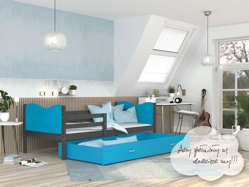 Łóżko parterowe MAX P 190x80 na Arena.pl