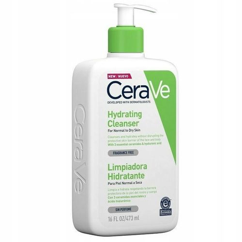 CeraVe Emulsja Nawilżająca do Mycia Skóra Normalna i Sucha 473ml Refill na Arena.pl