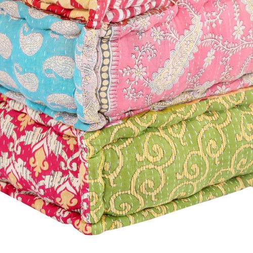 Fotel modułowy tapicerowany tkaniną patchwork VidaXL na Arena.pl