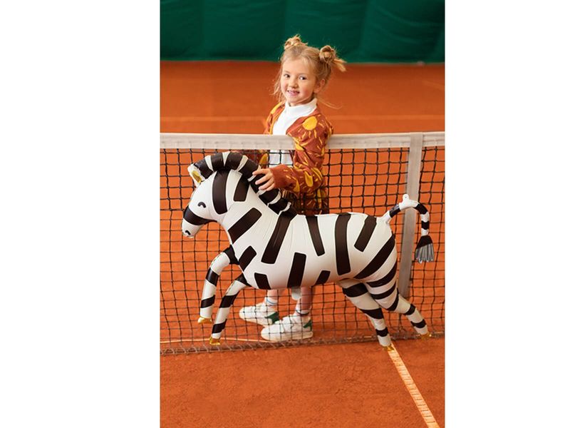 Balon foliowy Zebra, 115 x 85 cm zdjęcie 2
