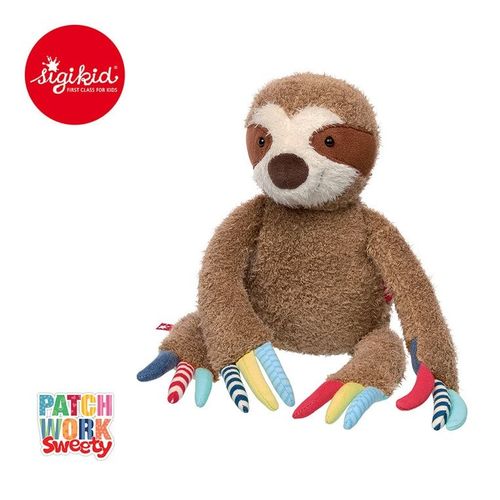 SIGIKID Duży leniwiec 43 cm Patchwork Sweety na Arena.pl