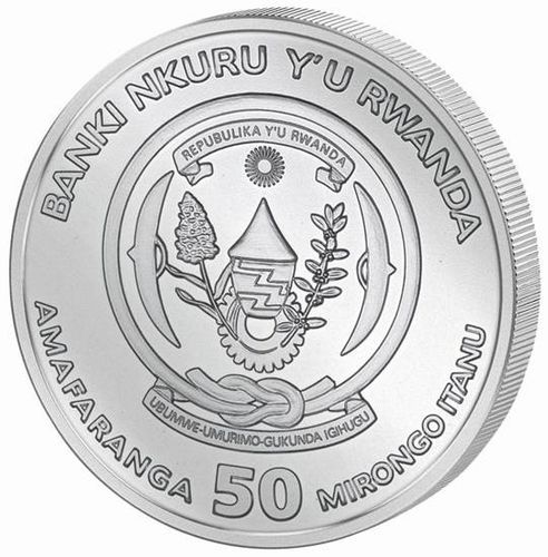 Rwanda: African Ounce - Pelican 1 uncja Srebra 2022 Proof na Arena.pl