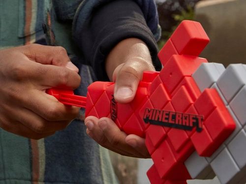 NERF Minecraft MIECZ Hearstealer + 4 strzałki ZA5123 na Arena.pl