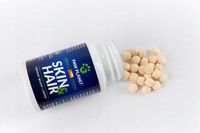 PAW PLANET SKIN HAIR TABLETKI NA SIERŚĆ WŁOSY DLA PSA WITAMINY OMEGA3 60SZT