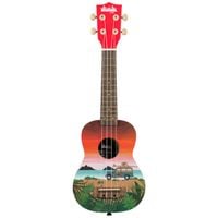 Ukulele Sopranowe Topola Aquila Super Nylgut Mat Kala Ukadelic Surfari