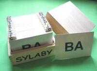 Sylaby. Karty logopedyczne. Arson