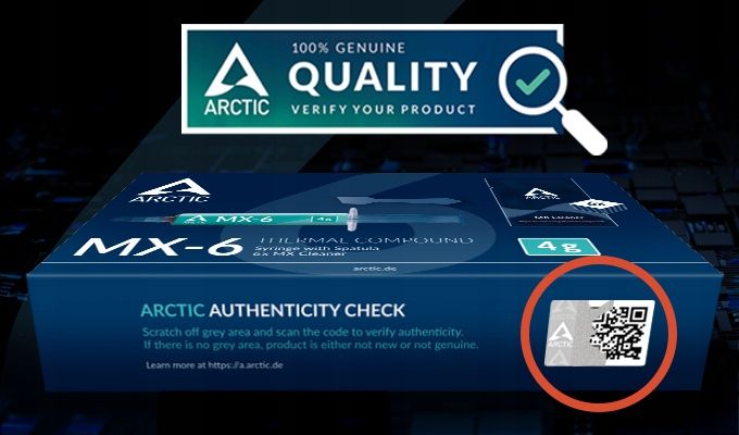 ARCTIC MX-6 4g pasta termoprzewodząca zdjęcie 8