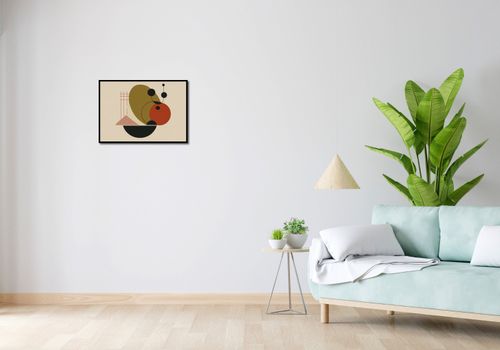 Plakat 59,4x42cm Geometryczny Balans na Arena.pl