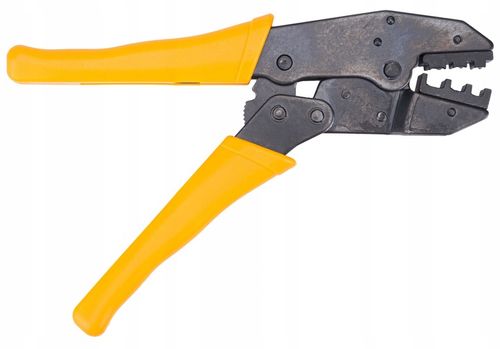 Zaciskarka Do Konektorów 5 Matryc 10-35 mm + Ściągacz do Izolacji 0,2-6 mm na Arena.pl