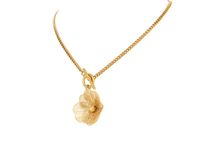 choker z ażurowym kwiatem (c23/jes/28au)