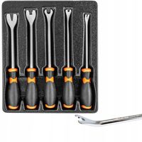 NEO KOMPLET ZESTAW ŚCIĄGACZY SPINEK TAPICERKICH WKŁAD 5SZTUK ETUI 11-825