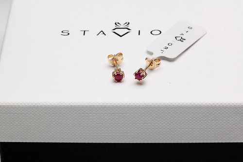 Złote kolczyki Staviori na Arena.pl