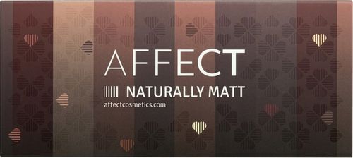 Affect Paleta prasowanych cieni Naturally Matt na Arena.pl