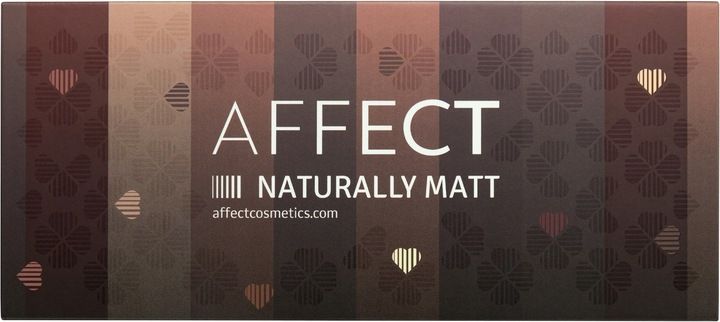 Affect Paleta prasowanych cieni Naturally Matt zdjęcie 8