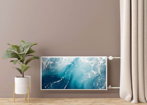 MATA MAGNETYCZNA Na Kaloryfer Tafla Wody 100cm x 60cm na Arena.pl