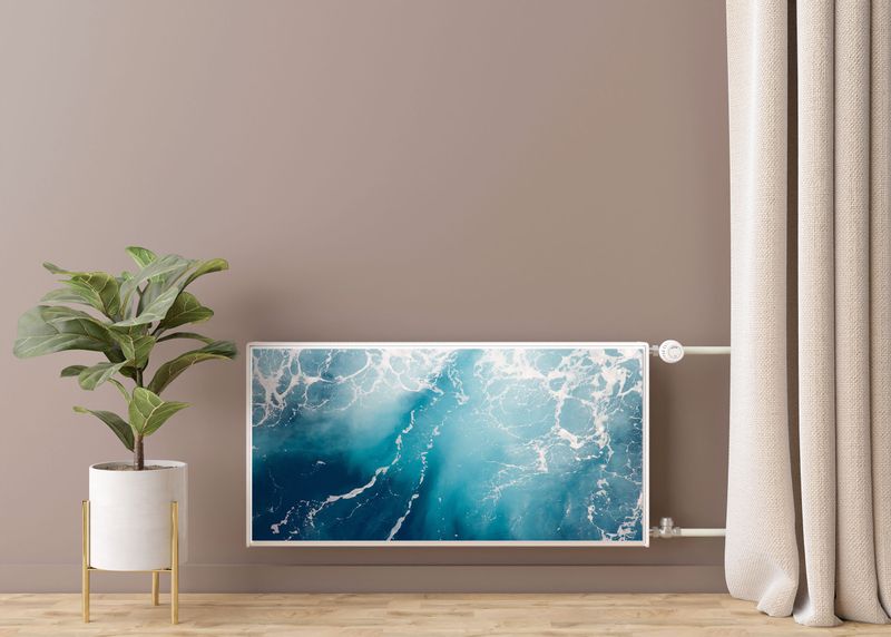 MATA MAGNETYCZNA Na Kaloryfer Tafla Wody 100cm x 60cm zdjęcie 7