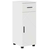 Szafka Łazienkowa Biały na wysoki połysk 30 x 35 x 80 cm