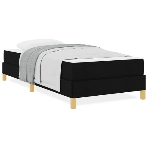 Łóżko sprężynowe Czarny i Brązowy 80 x 200 cm na Arena.pl