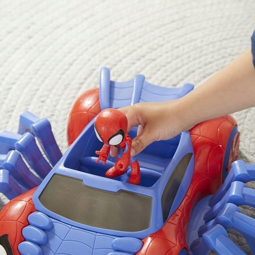 SPIDEY i SUPER KUMPLE DUŻY POJAZD AUTO WEB-CRAWLER + FIGURKA SPIDEY na Arena.pl