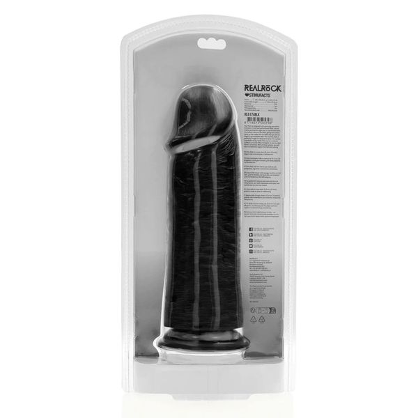 Extra Thick Straight Without Balls 25,4 Cm - Black zdjęcie 3