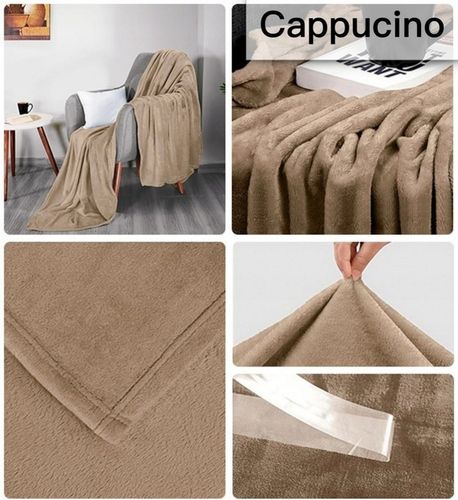 KOC KOCE NARZUTA NA ŁÓŻKO NA KANAPĘ MIKROFIBRA PLED MIĘKKI RÓŻNE na Arena.pl