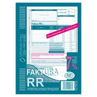 DRUK FAKTURA RR 7% VAT 185-3N 5903242102080
