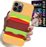 ETUI DO IPHONE 12 PRO - CASE BURGER CHEESEBURGER OBUDOWA PREZENT