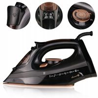 Żelazko parowe Łucznik SI-920 ceramiczna stopa 2200 W wyrzut pary 160 g/min