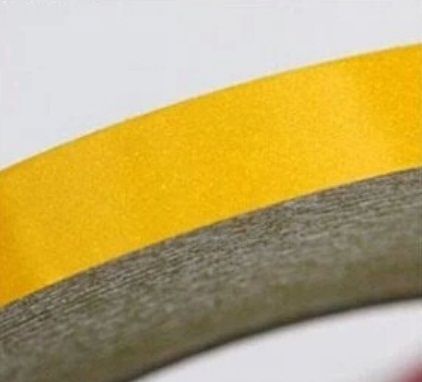 KX10257_1 Taśma odblaskowa konturowa żółta 0,01x1m zdjęcie 2