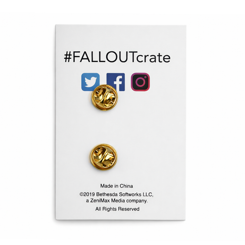 Crate #8 | 4 cm | Metal | Przypinka | Fallout na Arena.pl