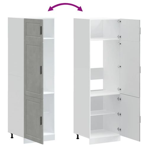 Szafka kuchenna, Porto, betonowy szary, materiał drewnopochodny na Arena.pl