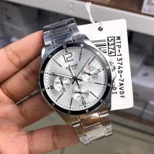 Zegarek Męski Casio  MTP-1374D-7A (zd063e) + BOX na Arena.pl